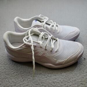 Asics Upcourt 5 Womens 11 Volleyball Shoes White Upcourt 5 Sneakers Athletic Gel